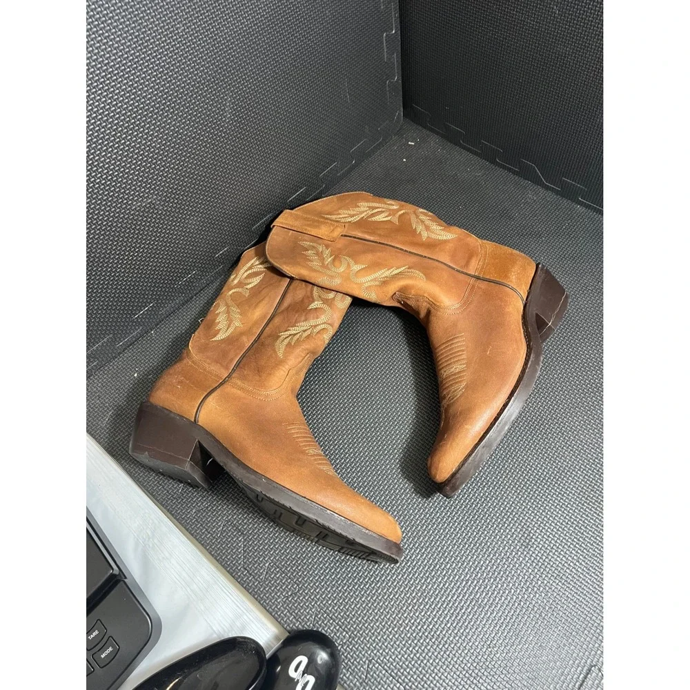 Masterson Boot Company Men's‎ Cowboy Leather Western Boots Rodeo Work Shoes Sz 9